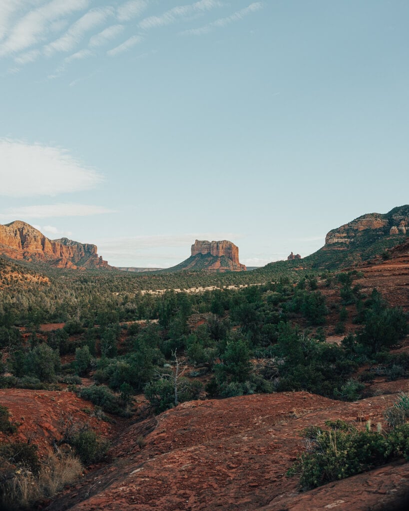 Cathedral Rock Trail Sedona at Sunset
