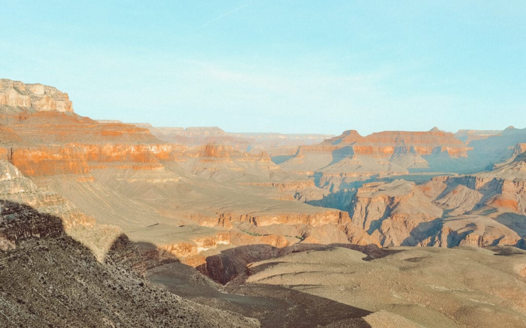 view of the top of the grand canyon arizona
