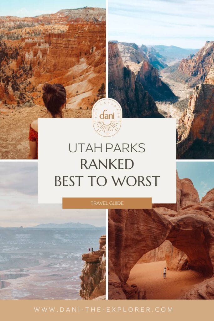 All 5 Utah Parks Ranked