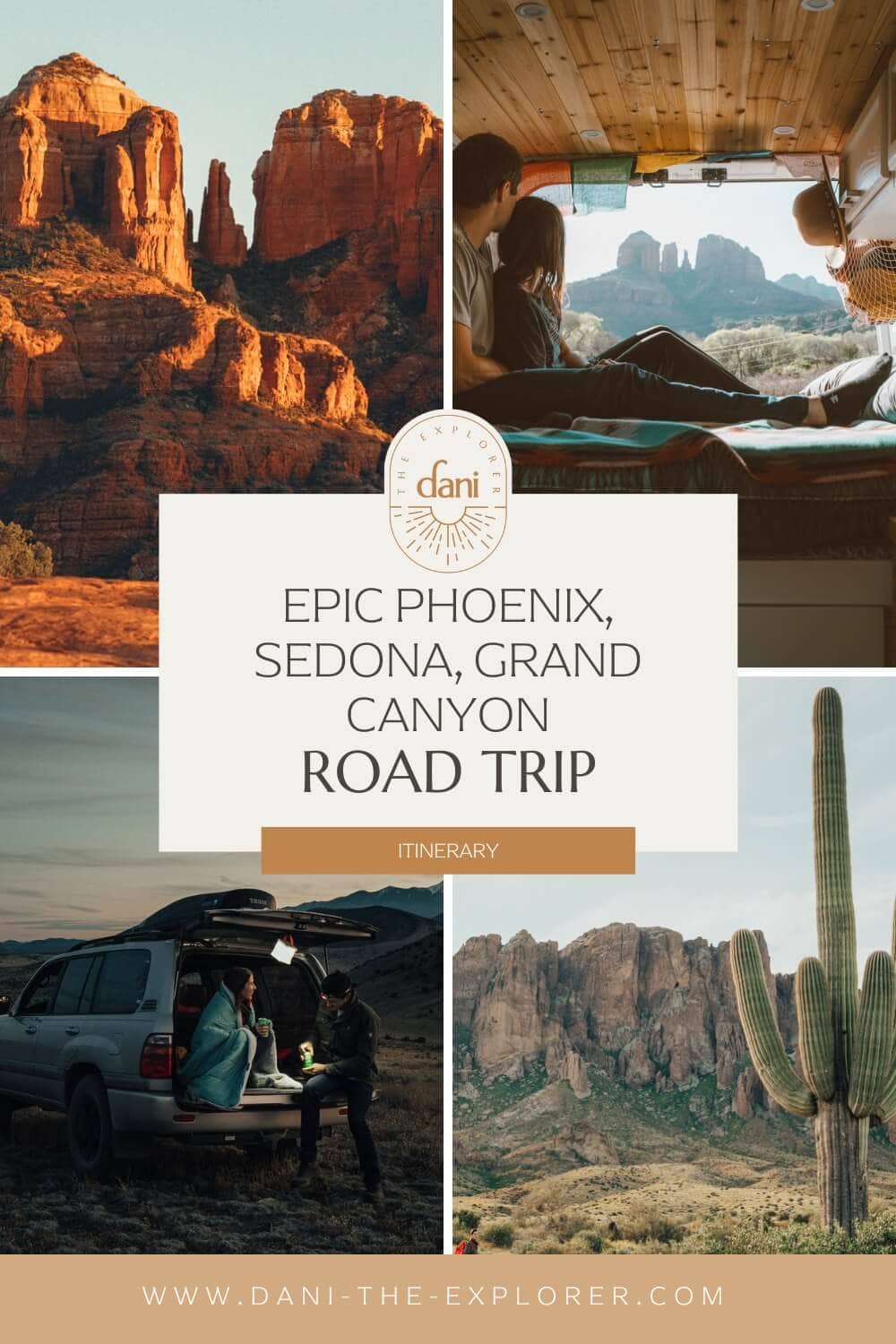 Phoenix to Sedona to Grand Canyon Itinerary - 5 Day AZ Road Trip