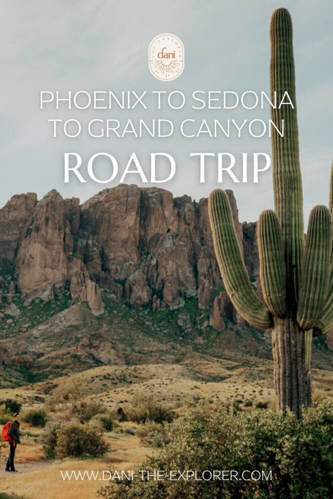 phoenix to sedona to grand canyon road trip itinerary
