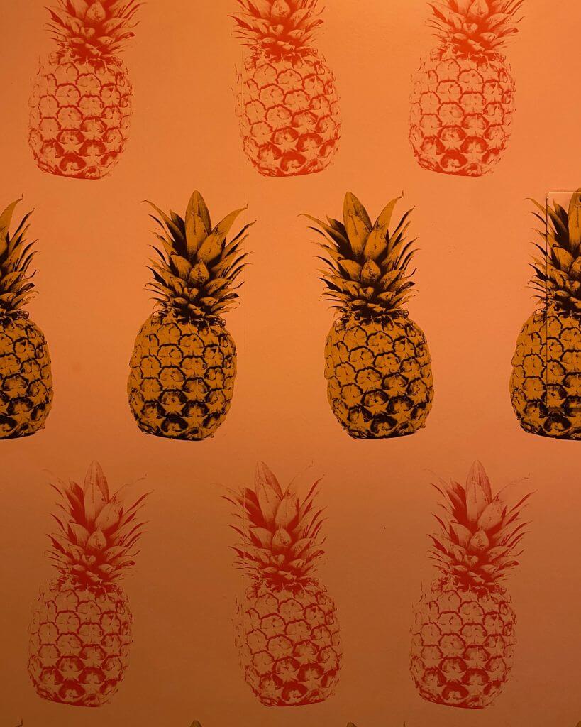 pineapple wallpaper in diego pops old town scottsdale arizona