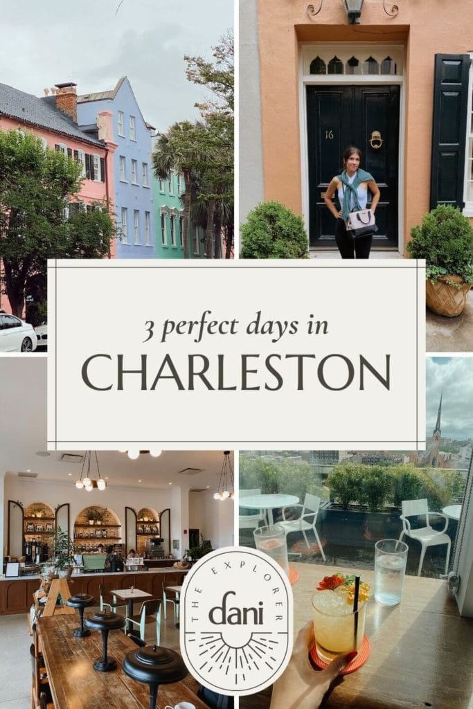 Charleston 3 Day Itinerary