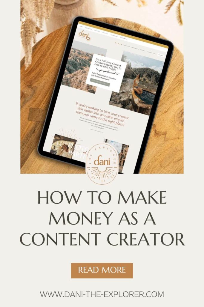 How content creators make money