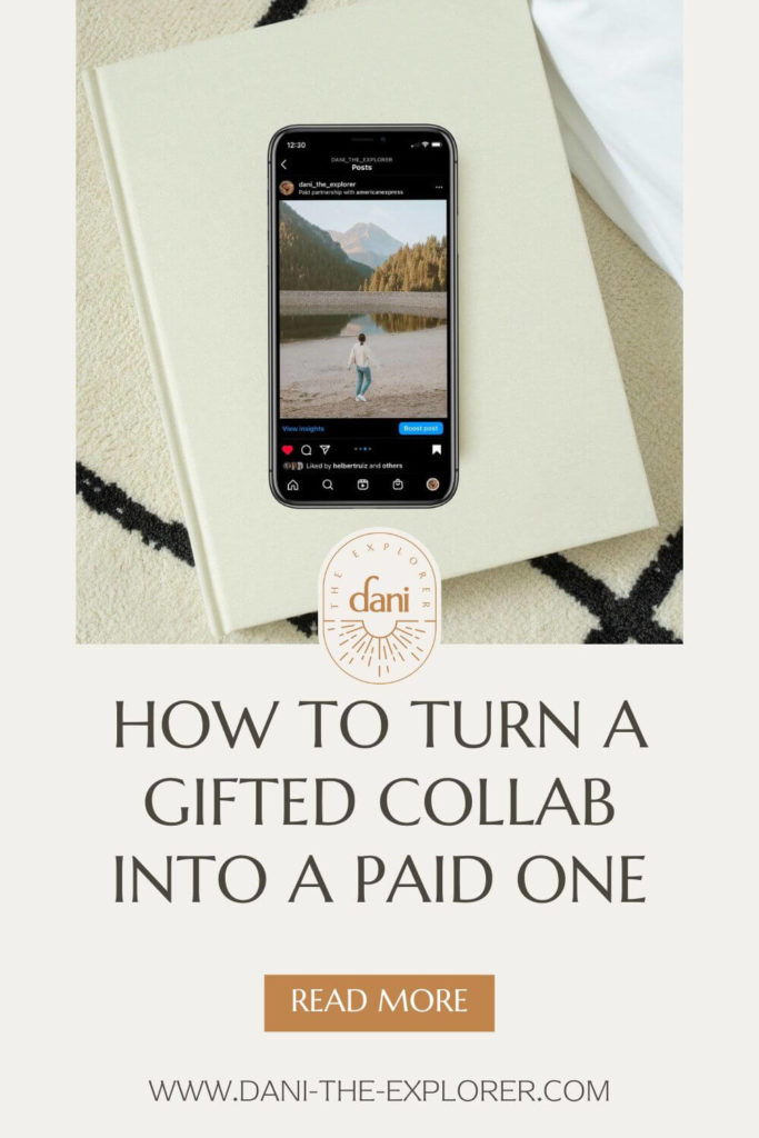 Turn Gifted Collabs Into Paid Deals