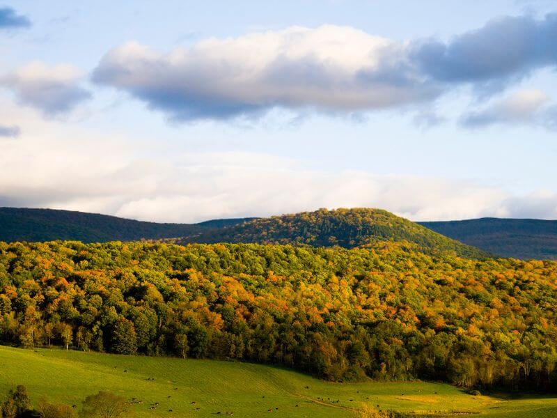berkshires in the fall