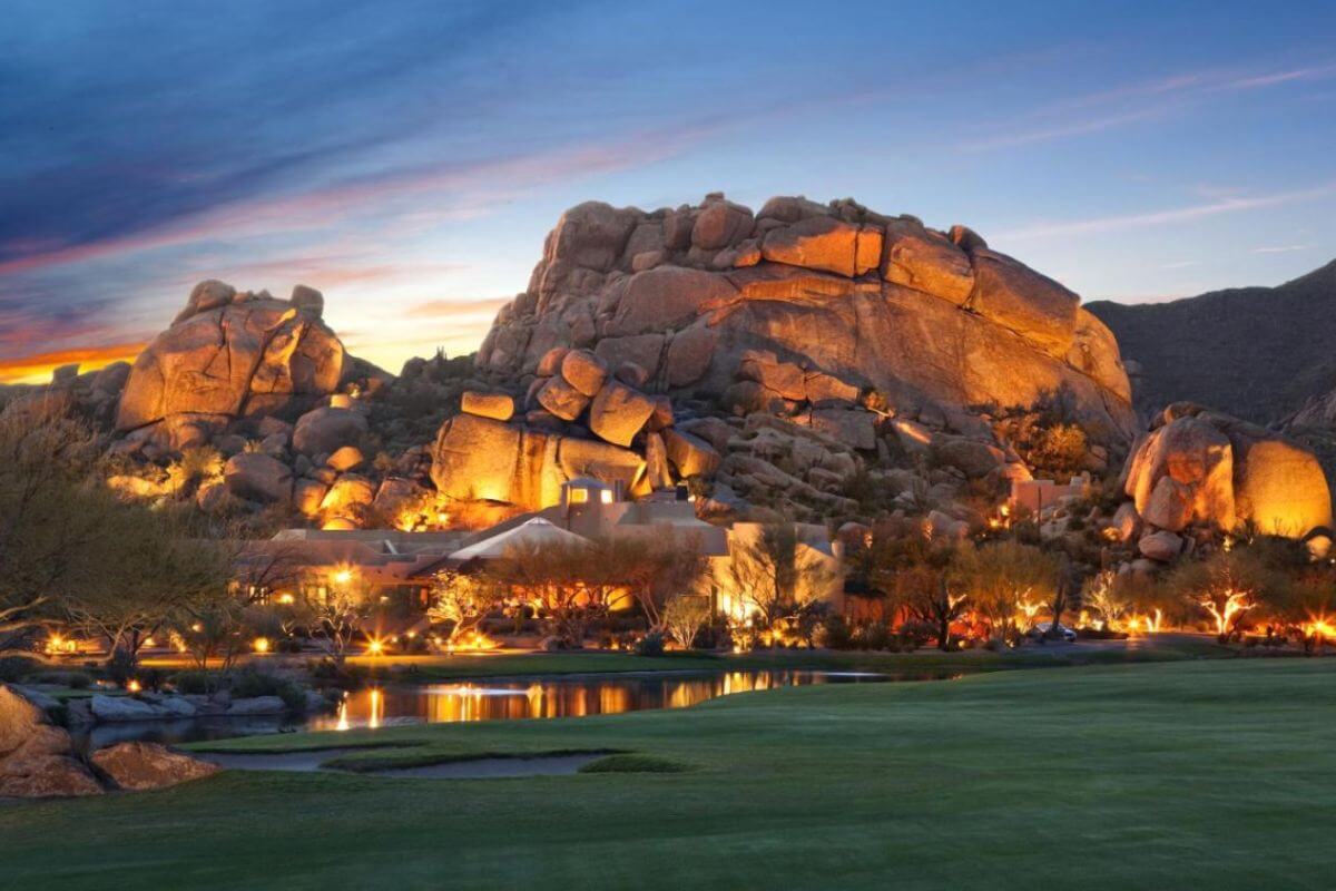 view of the Boulders Resort & Spa in scottsdale az