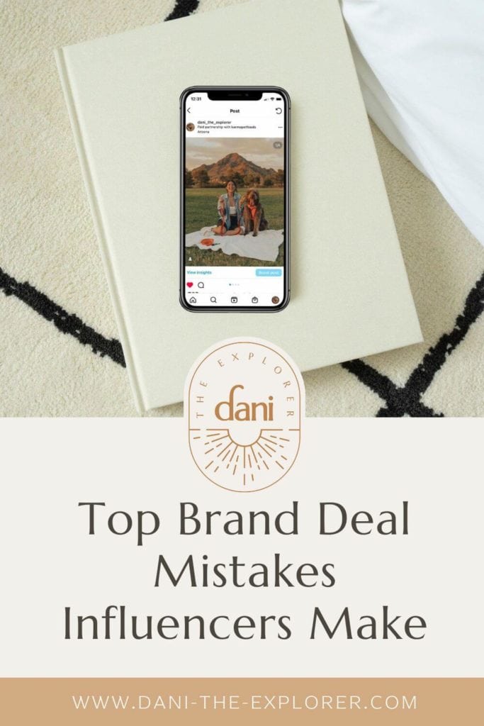 Brand Deal Mistakes Influencers Make