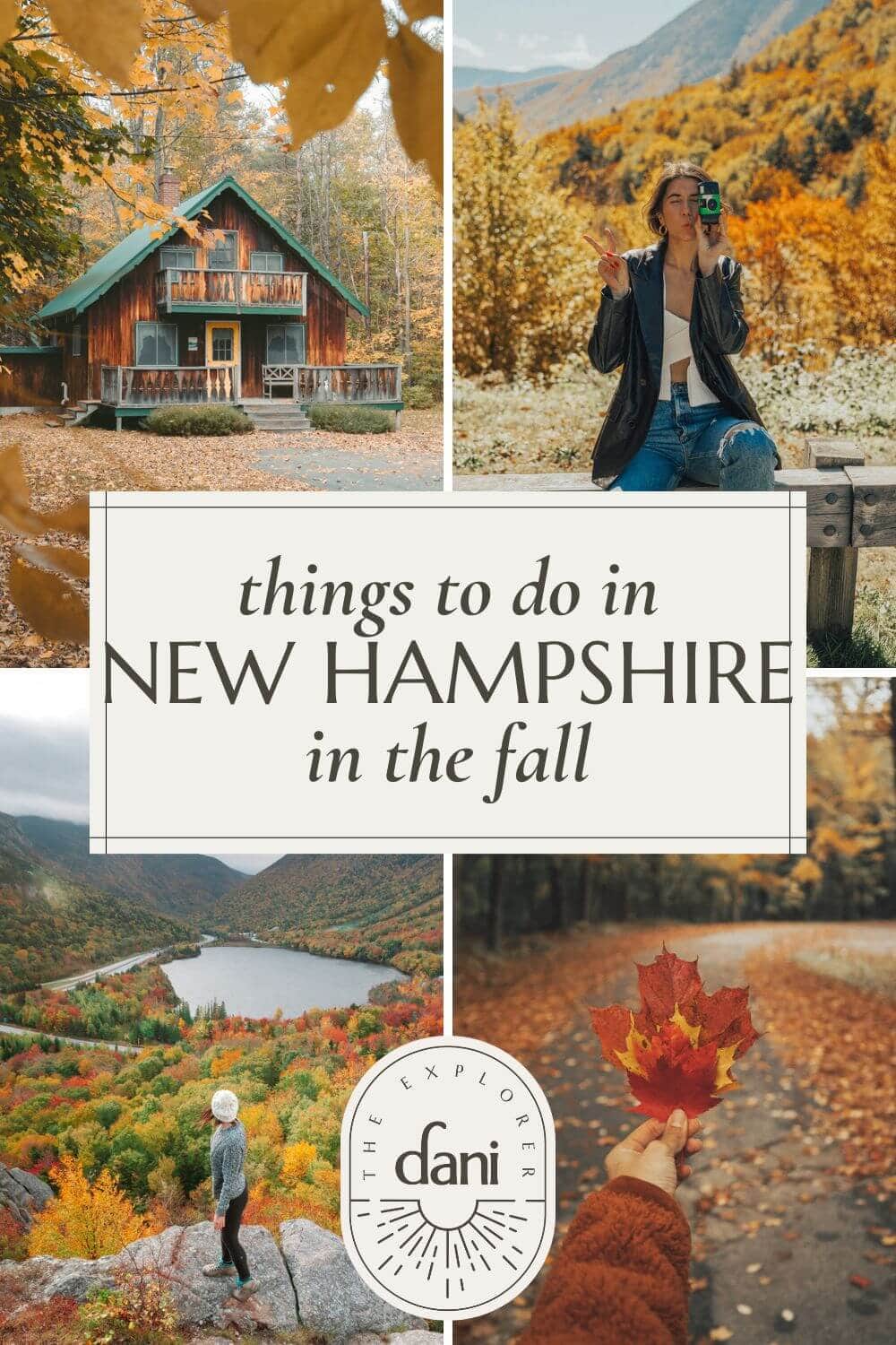Things to Do in the White Mountains NH in the Fall