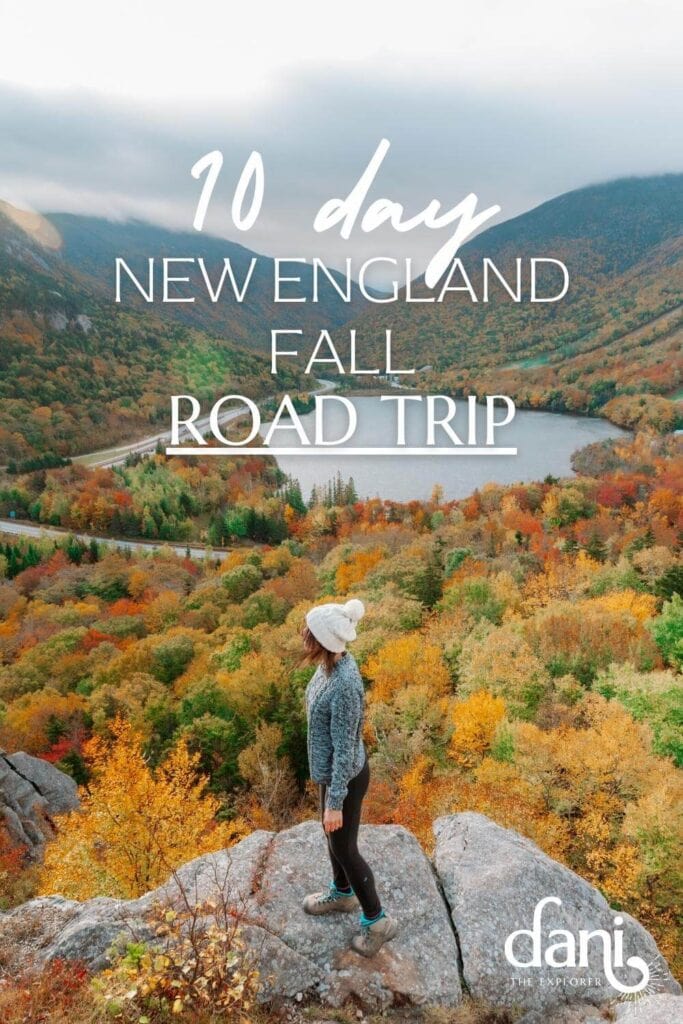 10 Day New England Fall Road Trip