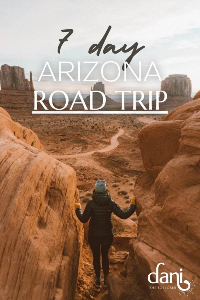 7 day arizona road trip itinerary