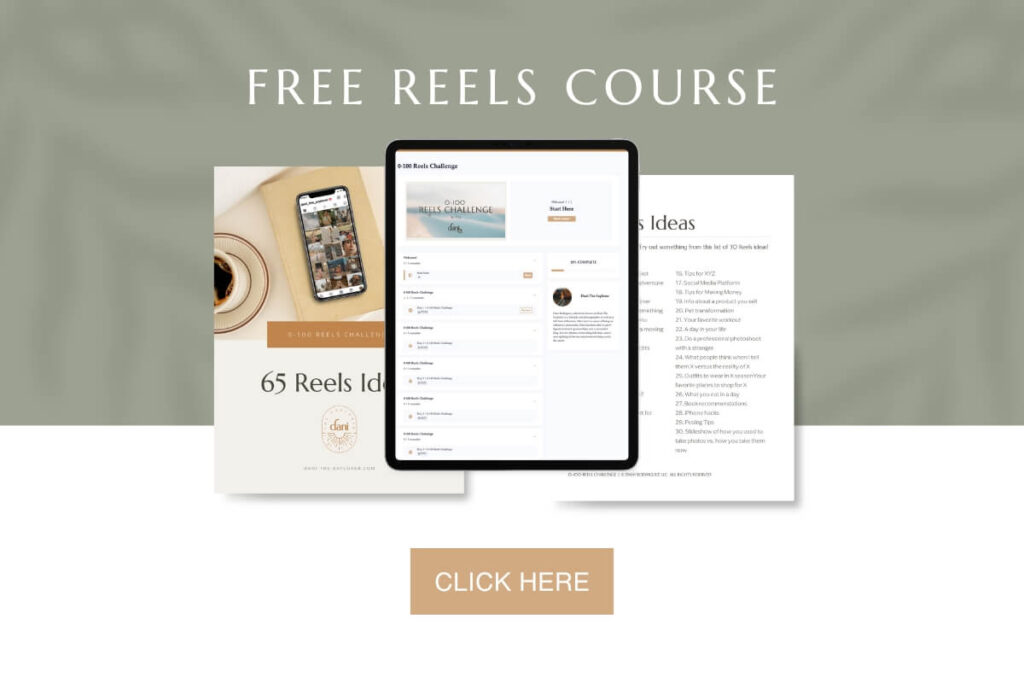 free reels course
