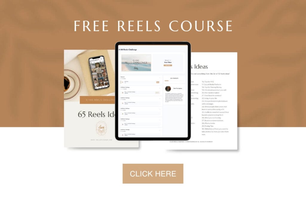 free instagram reels course