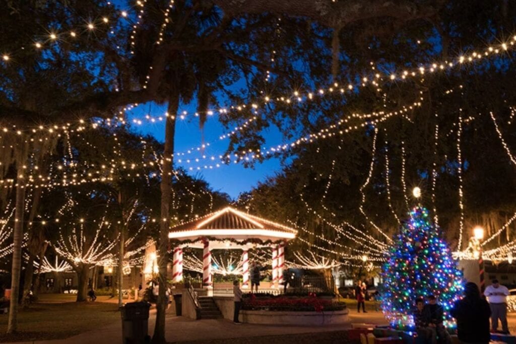 St. Augustine, Florida christmas night of lights festival