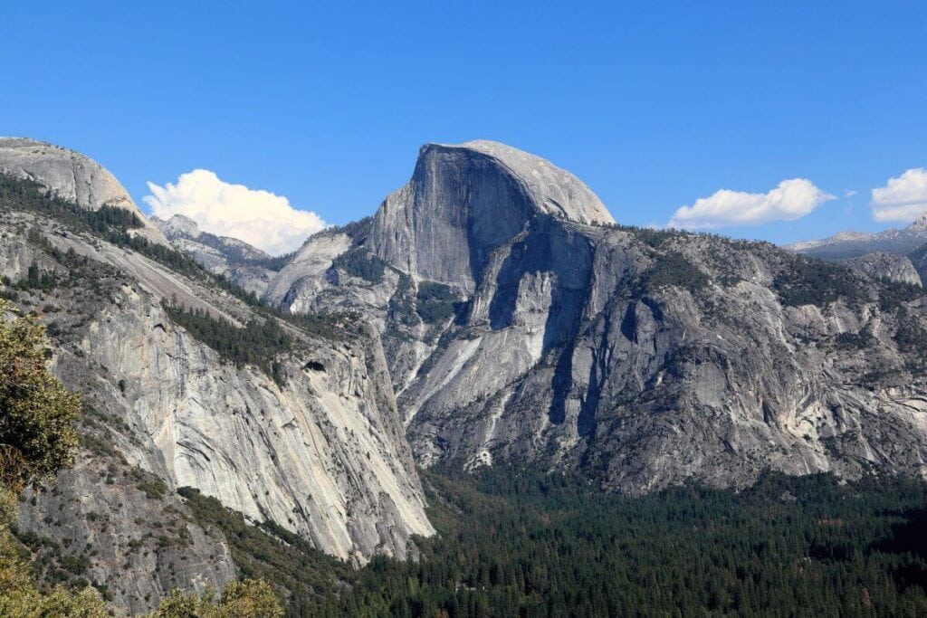 Half Dome Viewpoint in Yosemite National Park