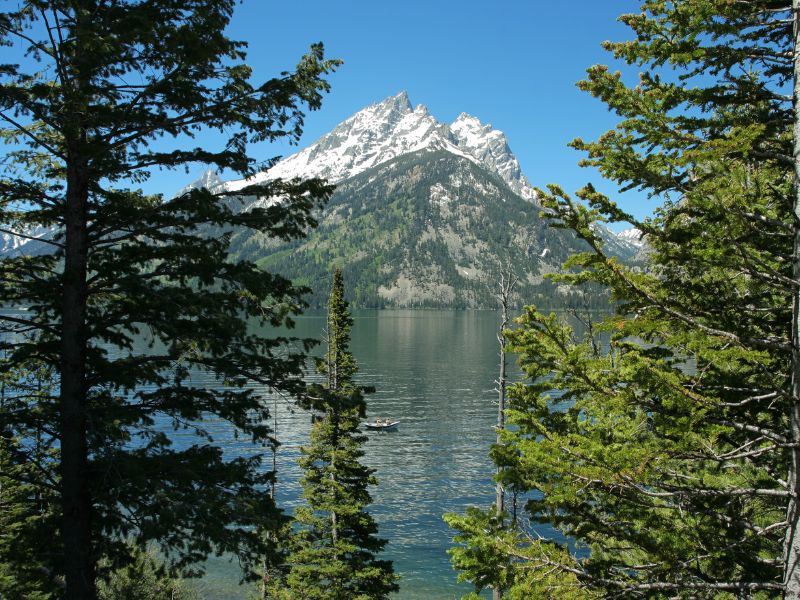 Jenny lake at Grand Teton National Park