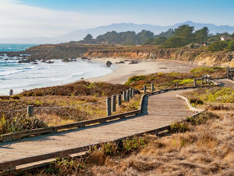 moonstone beach boardwalk cambria california