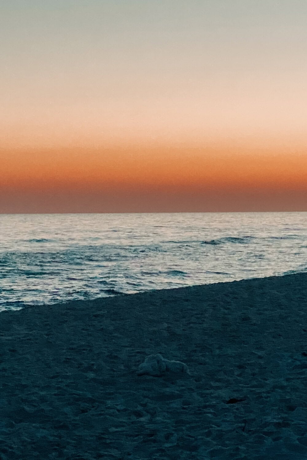 sunset over rosemary beach florida