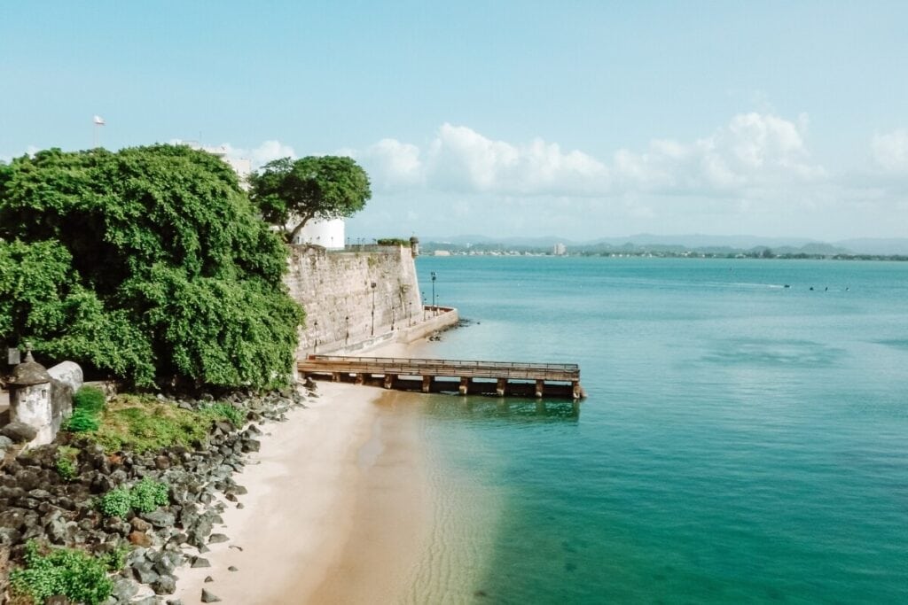 sunny day over paseo del morropuerto rico