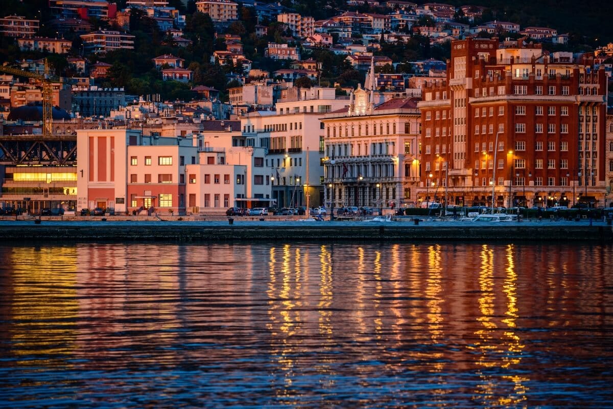 trieste port italy