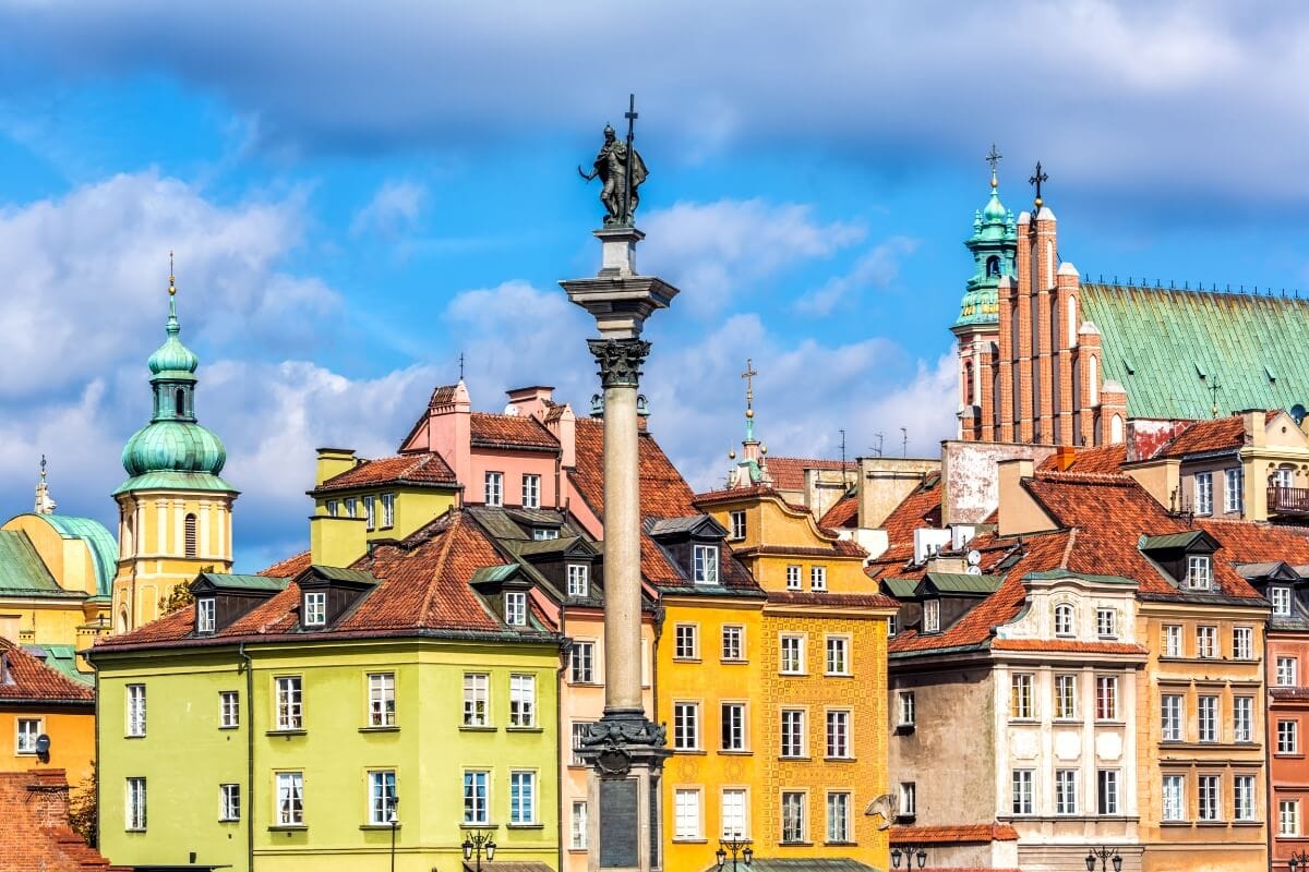 warsaw old town poland